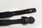 German K98 Or Yugo Mauser Vintage Leather Sling And Keepers 48  Total Length