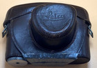 Leitz Wetzlar Leica Leather Camera Case With Window On Back Vintage - No Camera