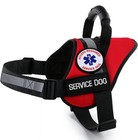 Service Dog Harness Vest Reflective - Patches - Waterproof All Access Canine   