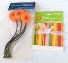 Designware Party Set Daisy Cutlery Caddy Coasters   Stirrers Spring Summer Patio