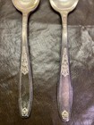 Set Of 2 Rogers Bros Ambassador Silverplate Serving Spoons International 1847 