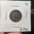 1857 Flying Eagle Cent   Phallic Token - Love Token - Hobo Nickel