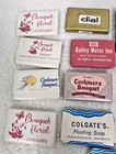 15 Vintage Hotel Guest Soap Travel Bars Assorted Holiday Inn Bailey Motor Inn C