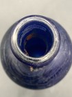 Antique 1800s Cobalt Blue Medicine Apothecary Bottle 8 5  Collared Lip Ocean  