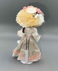 Miniature Dollhouse 1 12 Scale Porcelain Victorian Lady Woman In Cream   Pink