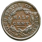 1809 C-6 R-1 Classic Head Half Cent Coin 1 2c