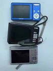 Lot Of 3 Digital Cameras     Fujifilm 8 2mp  Olympus Fe  Sony 8x 20 1 Mp  parts 