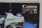 Canon Model Ftb Camera Instruction Manual