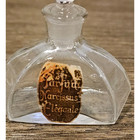 Antique Glass Perfume Bottle Parfum Narcissus Elegante 3  Tall 2 5  Wide