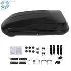 14 Ft   Car Roof Top Box Cargo Carrier Vehicle Roof Luggage Storage Box 2 Key