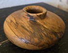 Handmade Wood Bowl Hand Turned 1 Piece Of Wood Sycamore Artist C w  Abbott