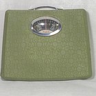 Vintage 60s 70s Avocado Green Borg Bathroom Scale Working