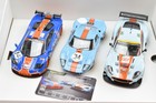 Scalextric Gulf Rofgo Ford Gt40 Mclaren F1 Aston Martin Dbr9 1 32 Slot H4109a