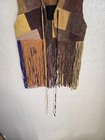 Patchwork Suede Vest 1970s Nwt Sz Medium Women s Nwt Rare 