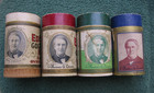 Vintage Edison Phonograph Empty  Record Cylinders