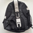 Stx Lacrosse Backpack Black Vented Gear Compartment Multi-pocket Gear Bag Travel
