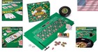 Casino Night 4-in-1 Game Set  Blackjack  Roulette    More With Portable Felts