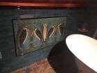 Art Nouveau Marabou Stone Marble Tile Mural Backsplash 28x16 William Morris 