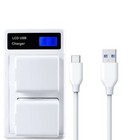 2-pack Batteries   Dual Battery Charger For Arlo Pro Arlo Pro 2 Security Camera