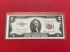 1953b  2 Dollar Bill Legal Tender Red Seal Uncirculated