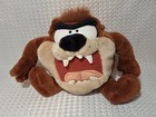 Vintage 1997 Looney Tunes Taz Tasmanian Devil Plush Stuffed Animal Play By Play
