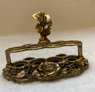Vintage Matson Rose Ormolu Lipstick Holder  K508 Hollywood Regency Filigree