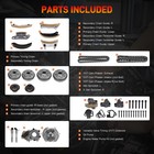 Complete Timing Chain Kit W vvt Sprocket For Chevy Cadillac Equinox Saturn 3 6l