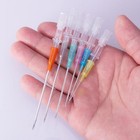 5 10pcs Sterilized Catheter Piercing Needles Supply Professional Piercing Stores