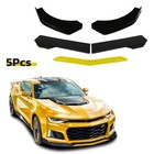 Front Bumper Lip Splitter For Dodge Challenger Civic Camaro Mustang Gloss Black