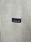 Patagonia Better Sweater Full Zip Fleece Jacket Cream Womens Large Arctic Logo