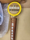 Shiner Seasonal Cerveza Mexican  Texas Craft Beer Bar Tap Handle Pub Style Keg