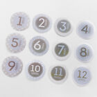 My First Milestone Baby Month Stickers - Blue - Baby Shower Gift