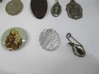 Vintage Religious Jewelry Lot  Crosses  Medallions  Etc