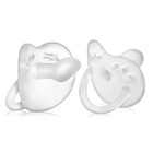 Evenflo Feeding Balance   Stage 2 Orthodontic Silicone Pacifier  6 Months  6