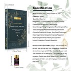 Mayjam Essential Oil Gift Set 55pcs 5ml Pure Oils Kit For Diffusers Aromatherapy