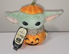 Hallmark Itty Bittys Grogu Jack O Lantern Star Wars Mandalorian New Stuffed Toy