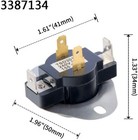 3387134 3977767 3977393 3392519 Dryer Thermostat Fuse For Whirlpool Kenmore