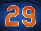 New York Mets Minor League Vtg 90s 1999 Game Worn Jersey Port St Lucie   Sz 44