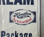 Old Hendlers Ice Cream Advertising Paper Sign    family Treat    Pint Deal Free
