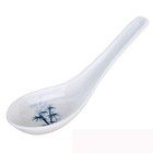 Japanbargain 2323x4 Set Of 4 White Bamboo Japanese Soup 4  White blue
