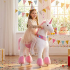Ponycycle Ride On Unicorn Toy Riding Horse Pony For Kids 4-7 Ux402  Used