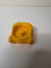 Fisher Price Little People Yellow Orange Baby Buggy Stroller Infant Nursery