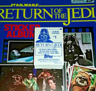 1983 Star Wars Return Of The Jedi Sticker Album - Unused With All 180 Stickers