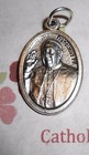 Pope Francis - Oxidized Die Cast Italian - Silver-tone - 1 Inch Medal 