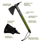 Swiss Tech Beilwerk Camping Hatchet Stainless Steel Head  Aluminum Body Pry Tool