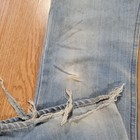 Vtg 70s Levi s 646 Bellbottoms 31x32 Talon Orange Tab