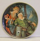 Vintage 24  Falstaff Beer Advertising Charger Platter Large Serving Tray