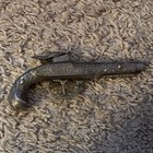 Vintage Toy Cap Gun Pistol Marked    gun    Metal Finish Ornate Engraved