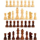 32pc Wooden Chess Pieces Standard Staunton Tournament Set King 3 03  No Board