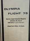 1975 Sun Son Experimental Theatre Program Lot University Of Kansas Olympia